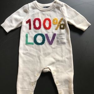 GAP long sleeve one piece - super cute